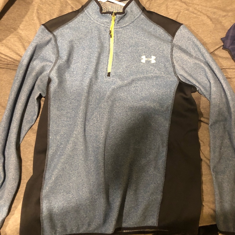 Under armor quarter zip fleece.
